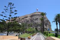 Arica - Blick zum Aussichtspunkt El Morro