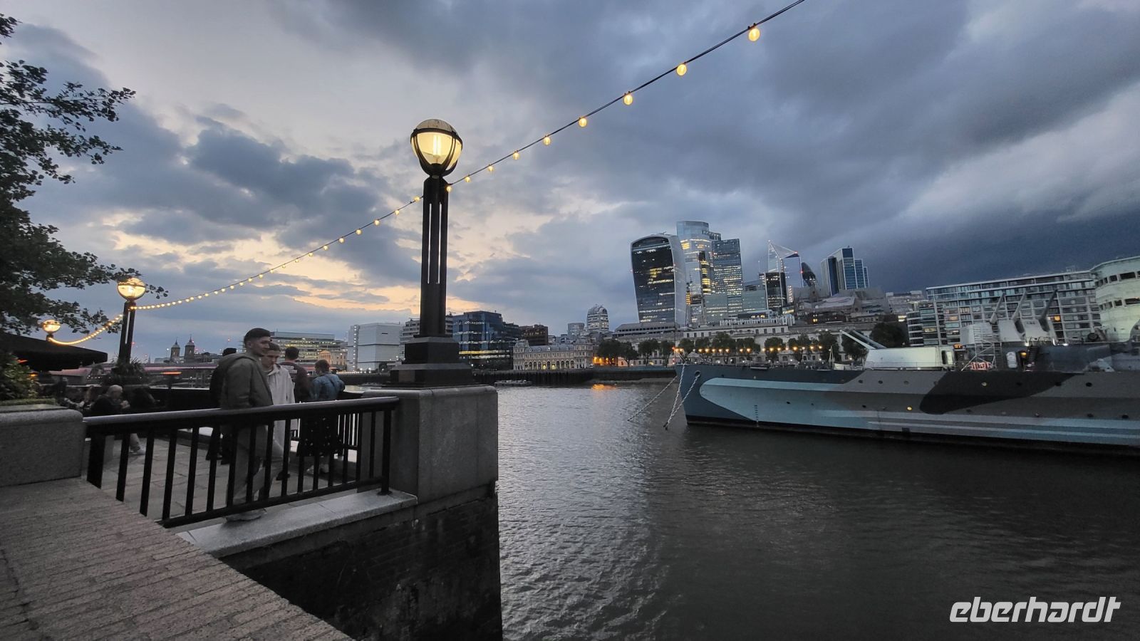 05 – London, Skyline bei Sonnenuntergang