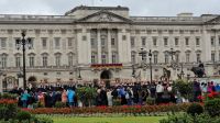Trooping the Colour - Blick zum Buckingham Palast