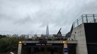 The Shard im morgendlichen Nieselregen