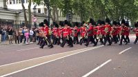 Rückkehr der alten Garde zu den Wellington Barracks