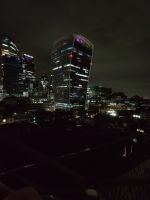 London City mit the Walkie Talkie (dem Funkgerät) 