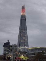 The Shard - die Scherbe - als Weihnachtskerze