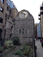 Ruine des Winchester Palace in Southwark