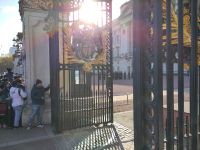 Heute sind die Ghurkas beim Wachwechsel