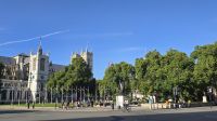 Parliament Saquare mit Blick zur Westminster Abbey