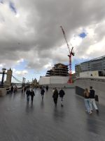 Rückbau des erst 2002 eingeweihten Rathauses von London, das seit 2022 leer stand: Geld verbrennen können die Briten auch &ndash; &copy; Andreas Böcker (Eberhardt TRAVEL)