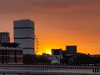 London im Sonnenuntergang
