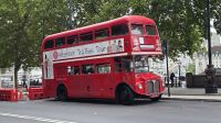 unser Bus für die Stadtrundfahrt mit Afternonn Tea