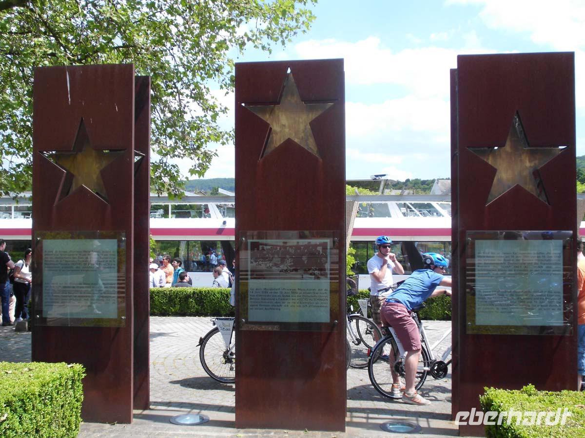 Denkmal in Schengen