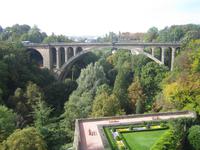 Blick zur Adolphe-Brücke