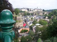 Blick auf Luxemburg Stadt