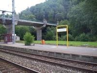 Am Bahnhof von Clervaux