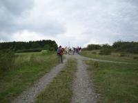 Auf dem Weg zum Bahnhof von Drauffelt