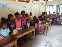 040 Madagaskar - Schule bei Ranomafana