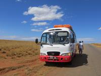 Weiterfahrt zum Isalo Park