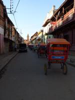 016 Madagaskar - Rikschafahrt in Antsirabe