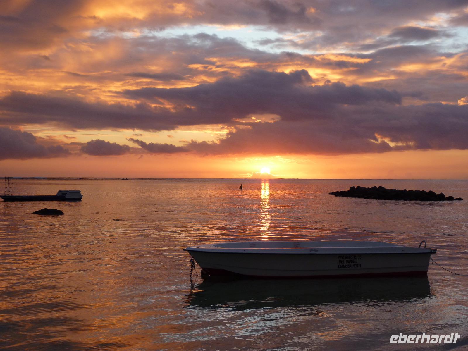 222 Mauritius - Sonnenuntergang auf der Anderen