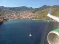 Madeira, Anflug Machico