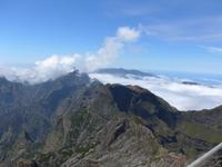 Madeira, Wanderung zum Pico Ruivo, Blick zur Paul de Serra