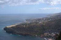 Blick vom Pico do Facho auf den Flughafen 