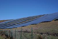 Solaranlagen auf der Hochebene Paul da Serra