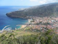 Blick auf Machico vom Pico do Facho