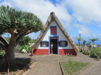 Traditionelle Häuser in Santana