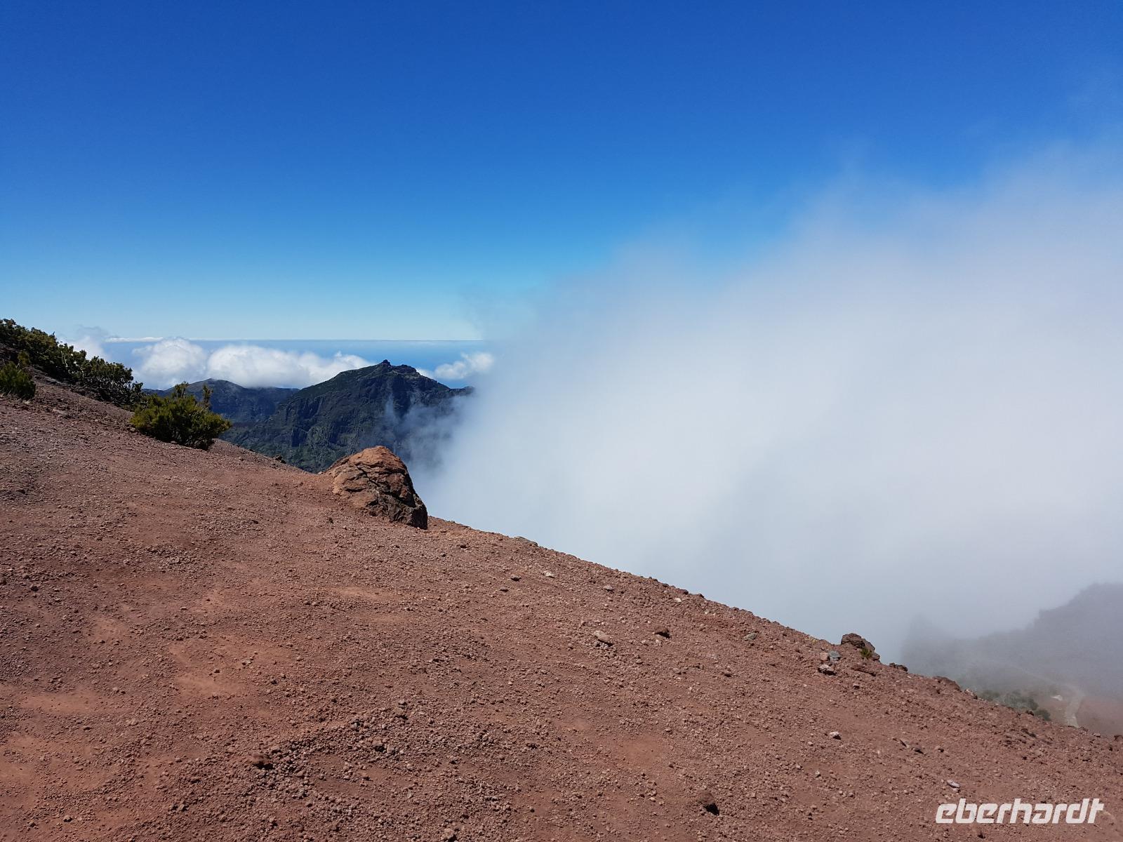 Madeira, Weg zum Pico Ruivo, Pico Grande