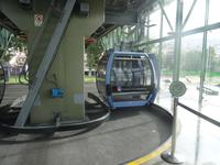 Seilbahn-Fahrt hinauf nach Monte