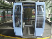 Seilbahn-Fahrt hinauf nach Monte