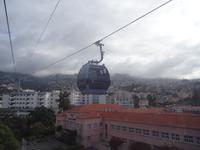 Seilbahn-Fahrt hinauf nach Monte