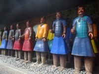 Tropical Garden in Monte - Terracottasoldaten