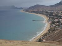 Porto Santo - Aussichtspunkt Portela - Blick auf den Sandstrand
