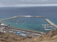 Porto Santo - Aussichtspunkt Portela - Blick auf den Hafen