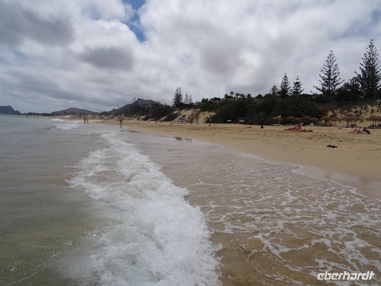 Porto Santo - Baden am endlosen Sandstrand