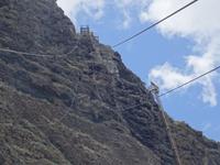Faja dos Padres - Seilbahn wieder hinauf