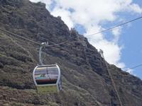 Faja dos Padres - Seilbahn wieder hinauf