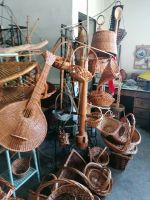 Korbflechterei in Camacha