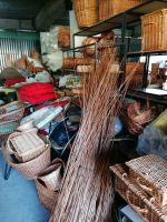 Korbflechterei in Camacha