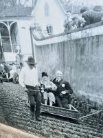 Korbschlittenfahrt früher