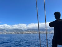 Fahrt mit der Santa Maria de Colombo