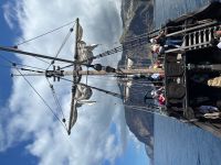 Fahrt mit der Santa Maria de Colombo