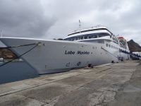 Ankunft mit der Fähre in Porto Santo