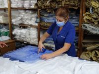 in der Stickerei Manufaktur