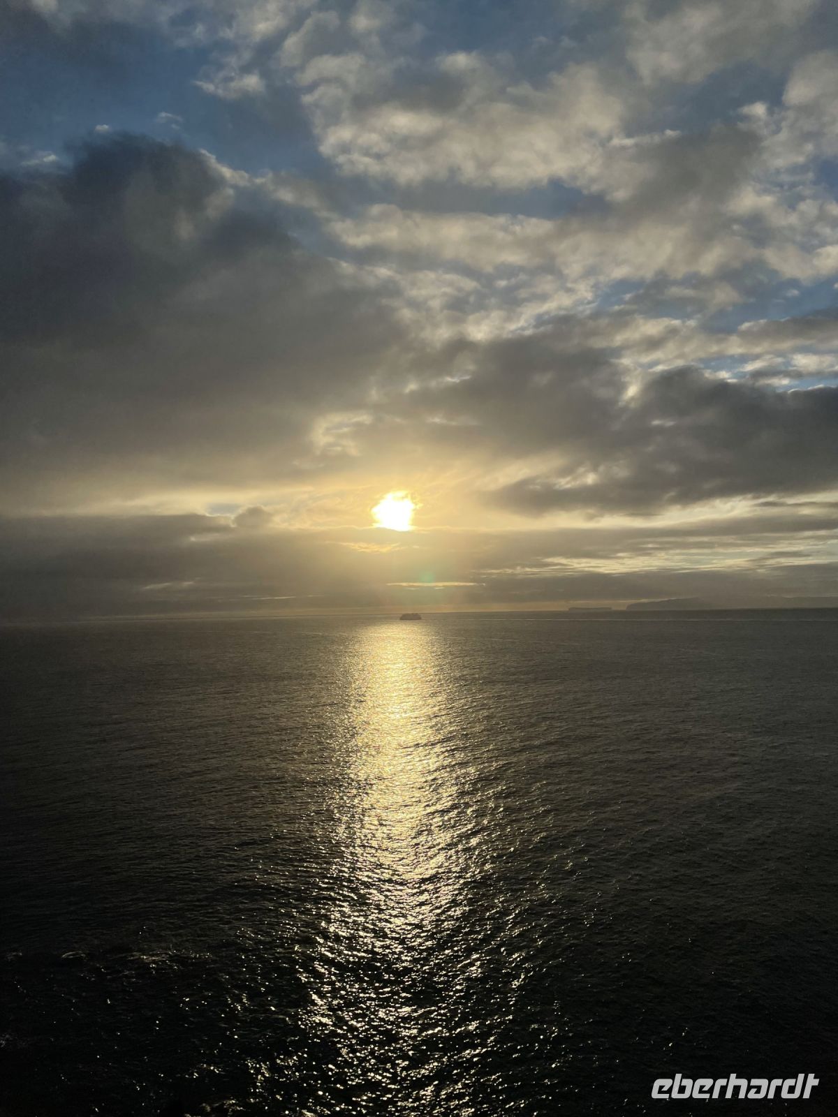 Sonnenaufgang auf der Hotelterrasse