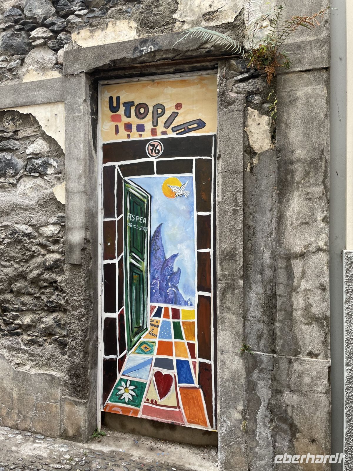 Streeatart -Rua de Santa Maria in Funchal