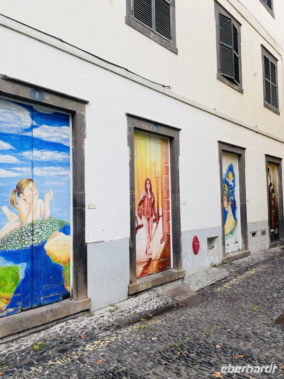 Streeatart -Rua de Santa Maria in Funchal