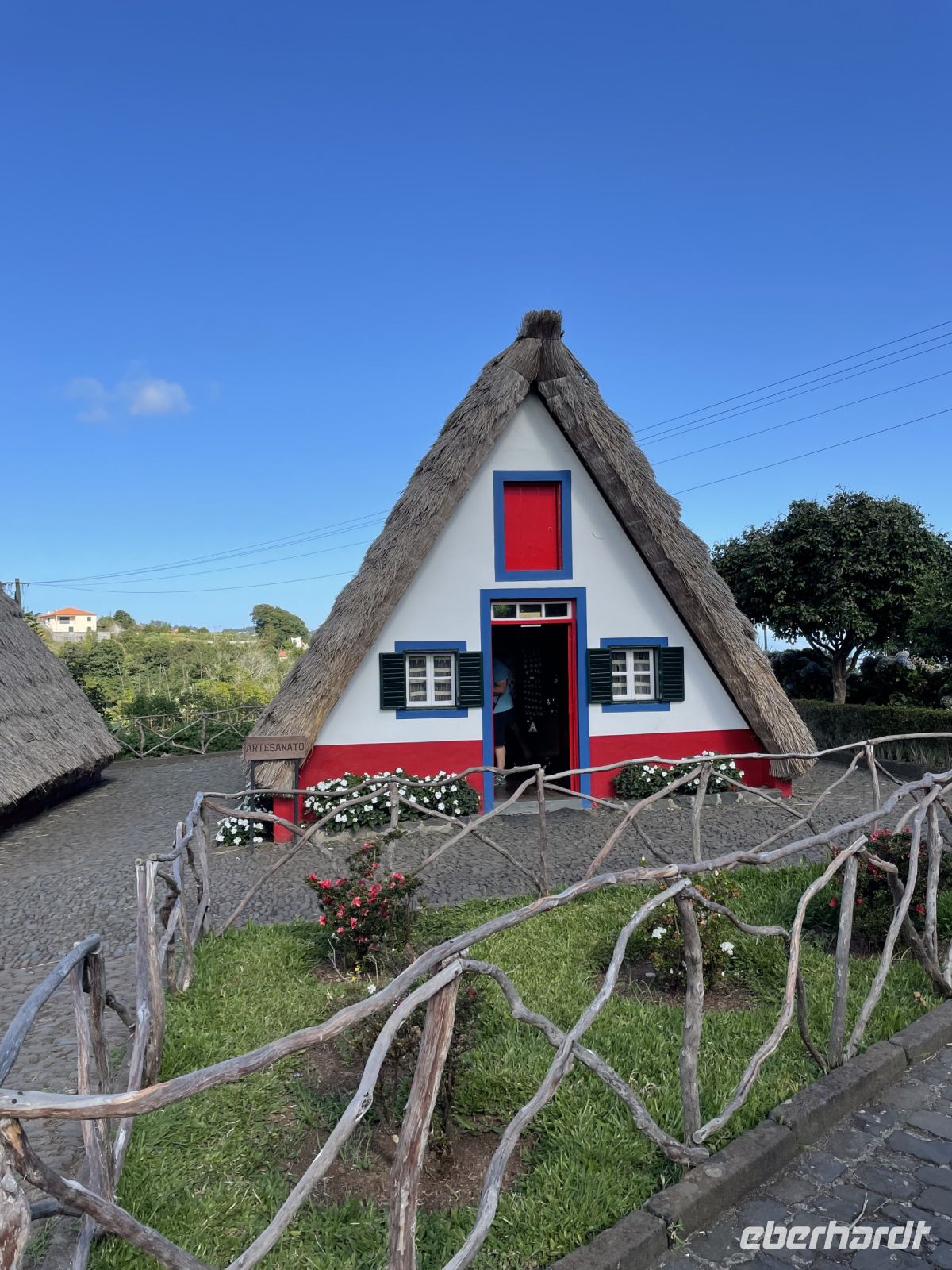 typisches Madeira-Haus in Santana