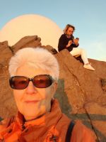 Fatima(sitzend) und ich